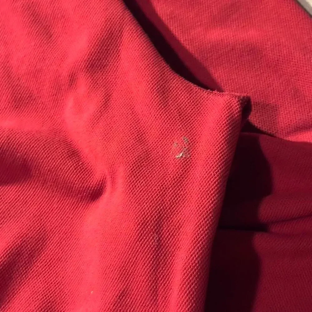 Vintage 90s Made In USA TNF Red Quarter Zip Size L in mens
